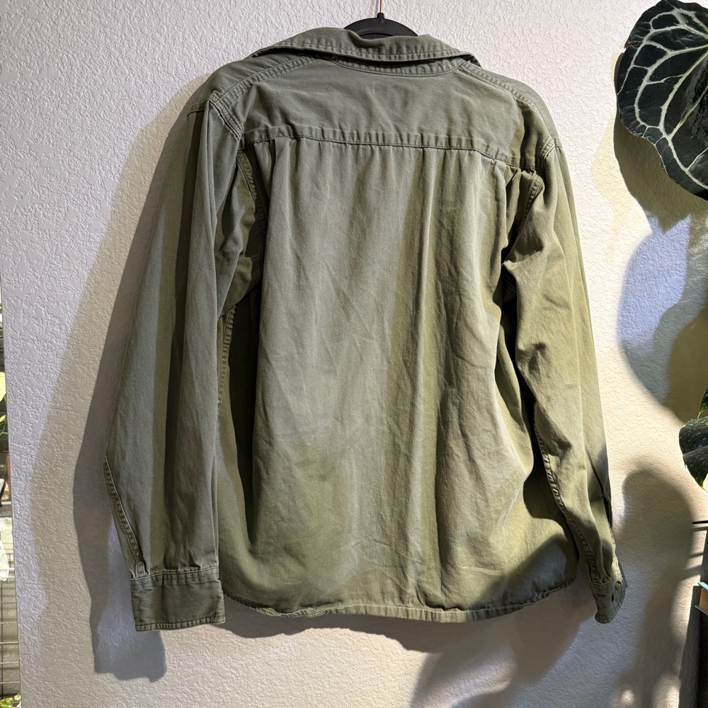 Green Wrangler Button-Up Shirt - Picture 4 of 4